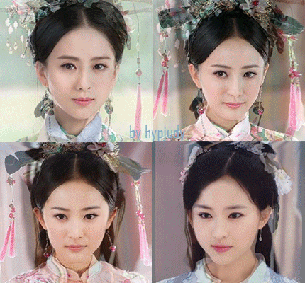 Chinese beauty morphing